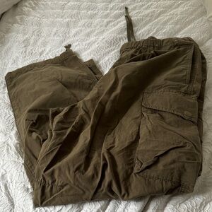 Uniqlo Men's Cargo Pants - Olive